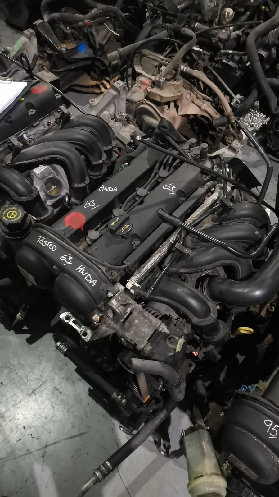 Ford Fiesta/Figo/Focus 1.6L SHDA/HWDA Engine