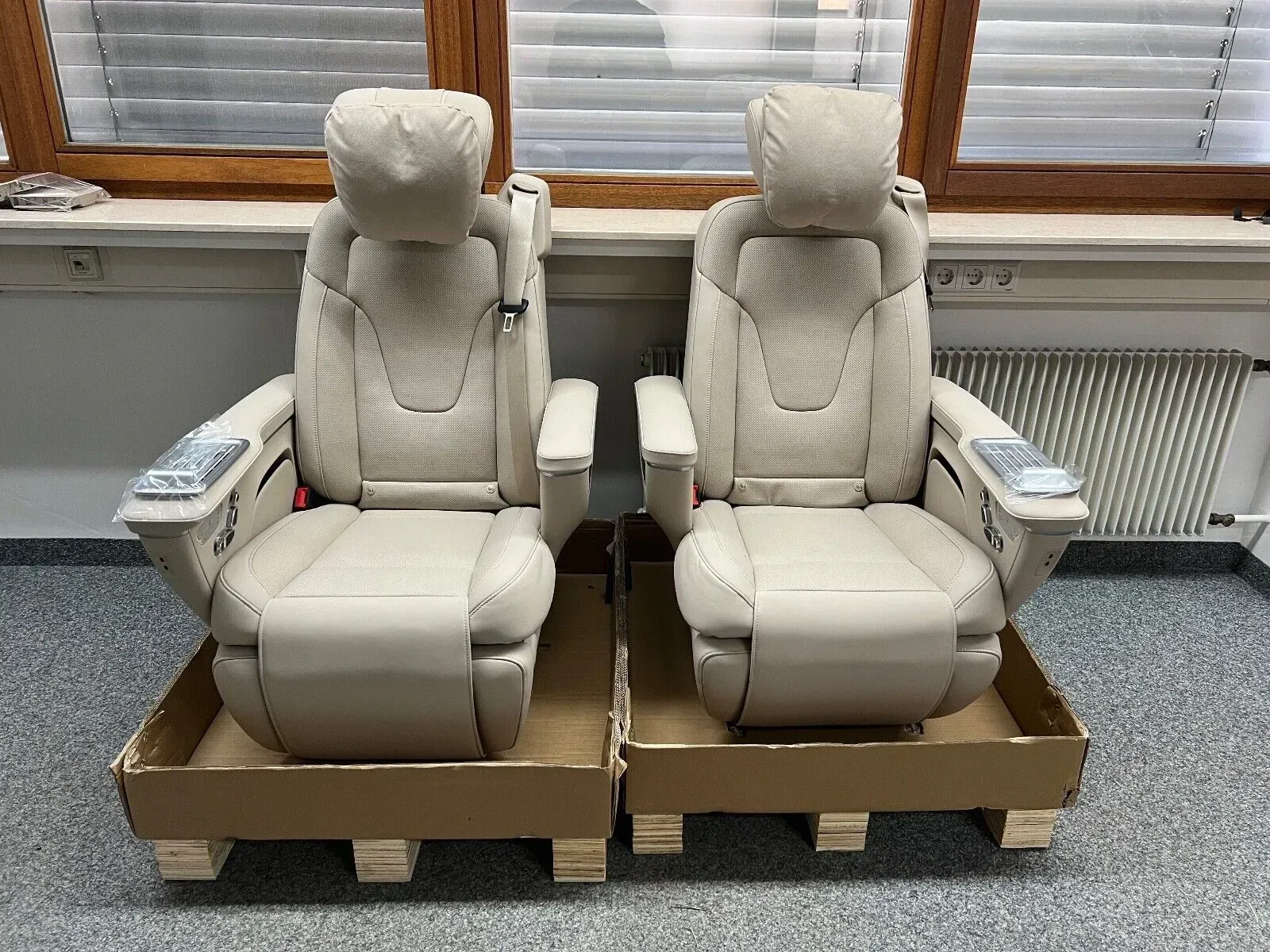 Second image of Mercedes V-Class W447/W448 Luxury Beige Nappa Seats