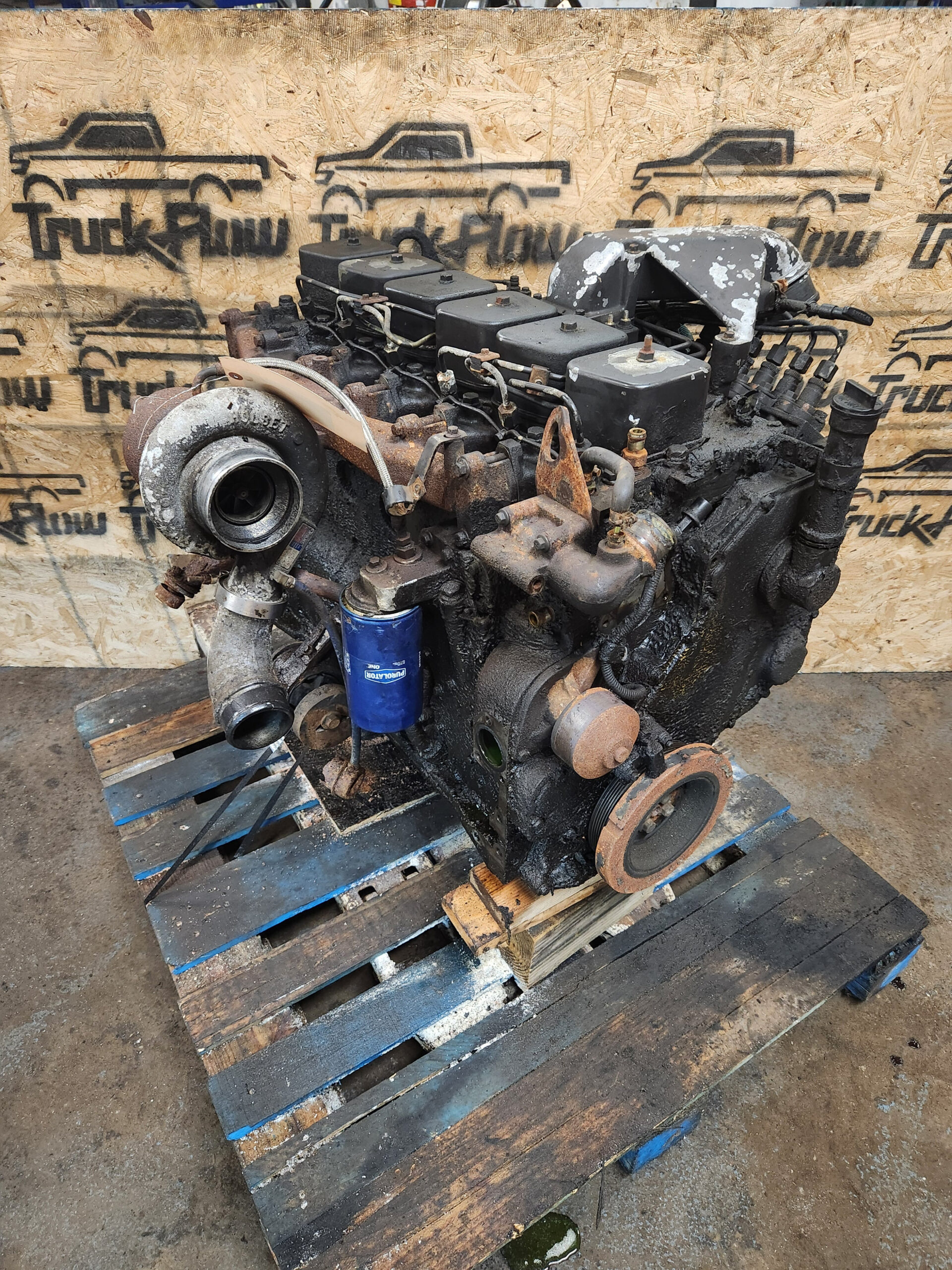 1995 Dodge Ram Cummins 5.9L 6BT 12V Turbo Diesel Engine P7100 Pump 196k