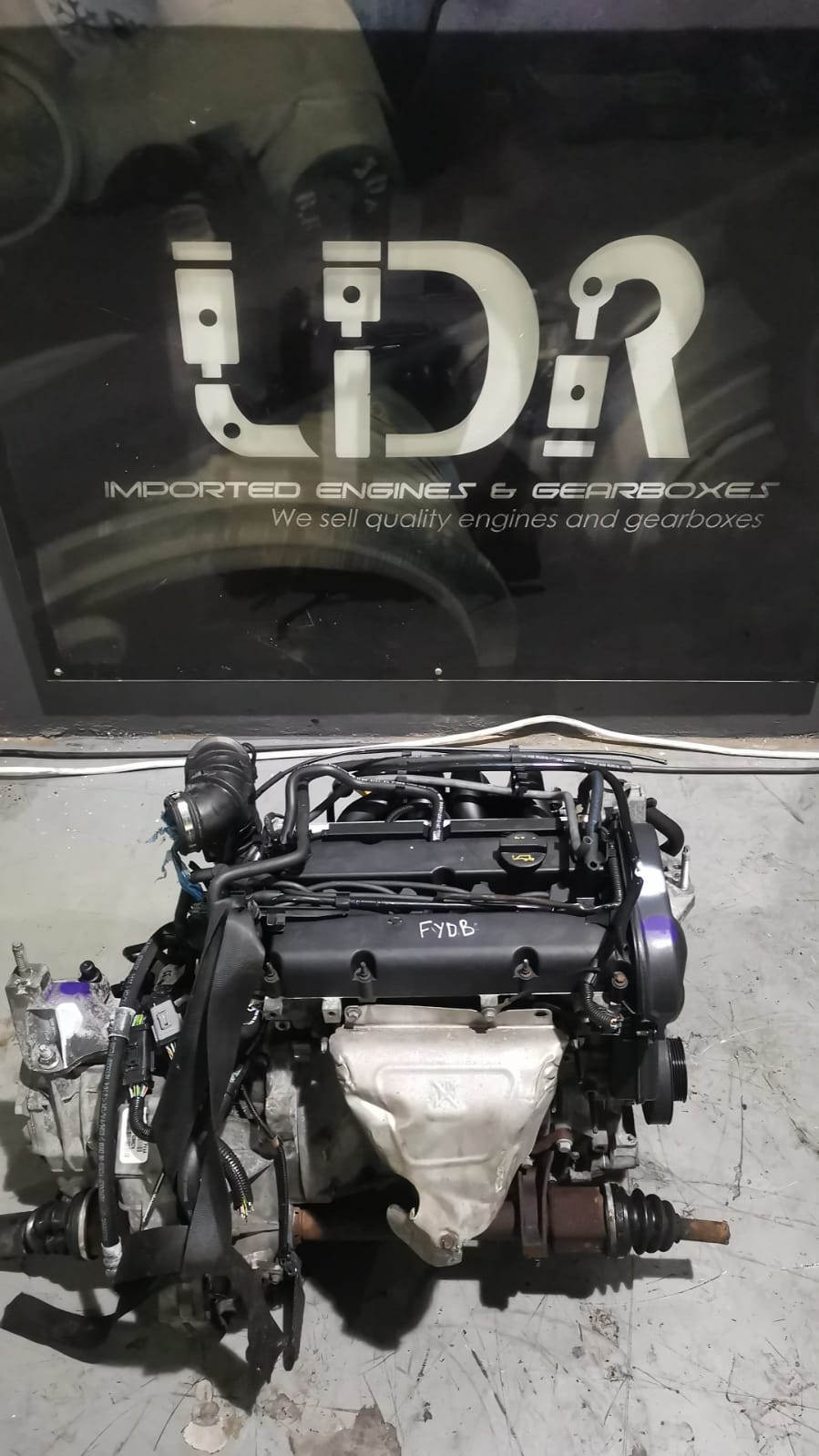 Second image of Ford Fiesta/Figo 1.6L Duratec FYDB Engine