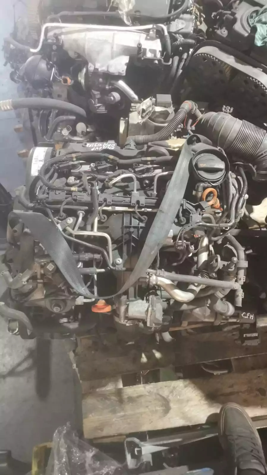 Second image of Audi A1 2.0L TDI CFH Engine Diesel