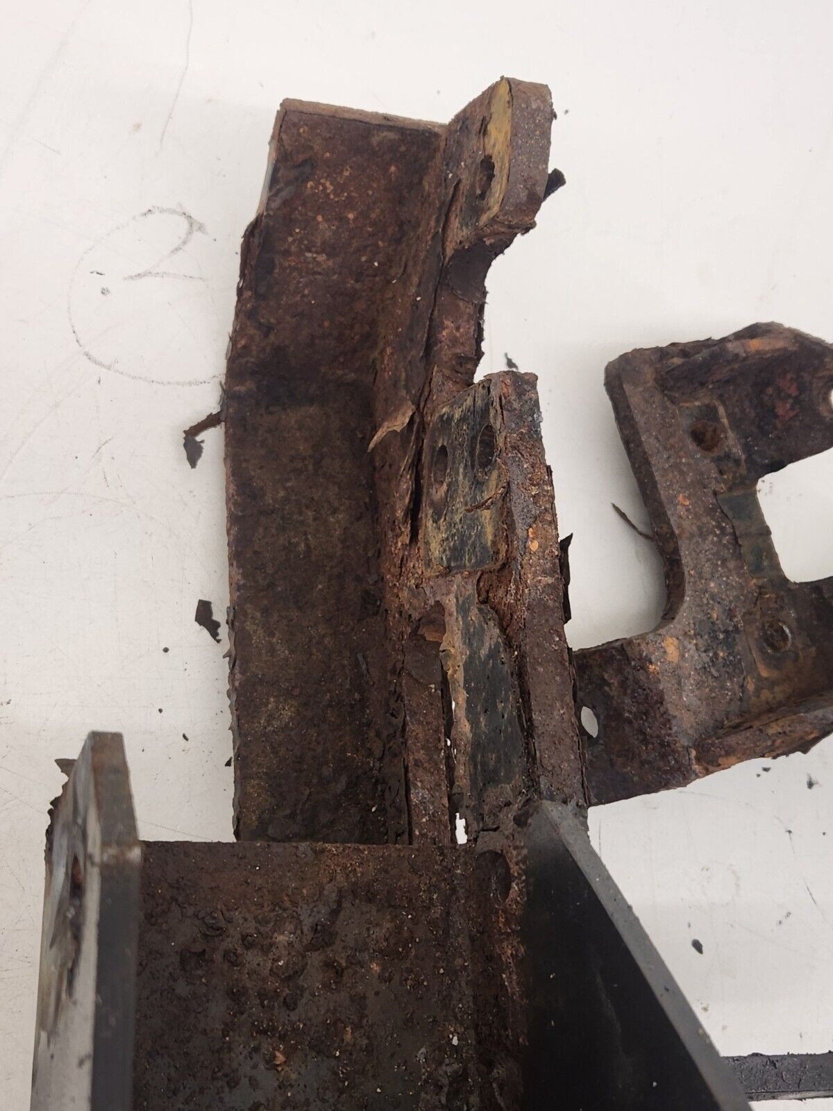 Second image of 2008-2016 Ford Super Duty F250 F350 F450 F550 Fisher Plow Mount #7183-1