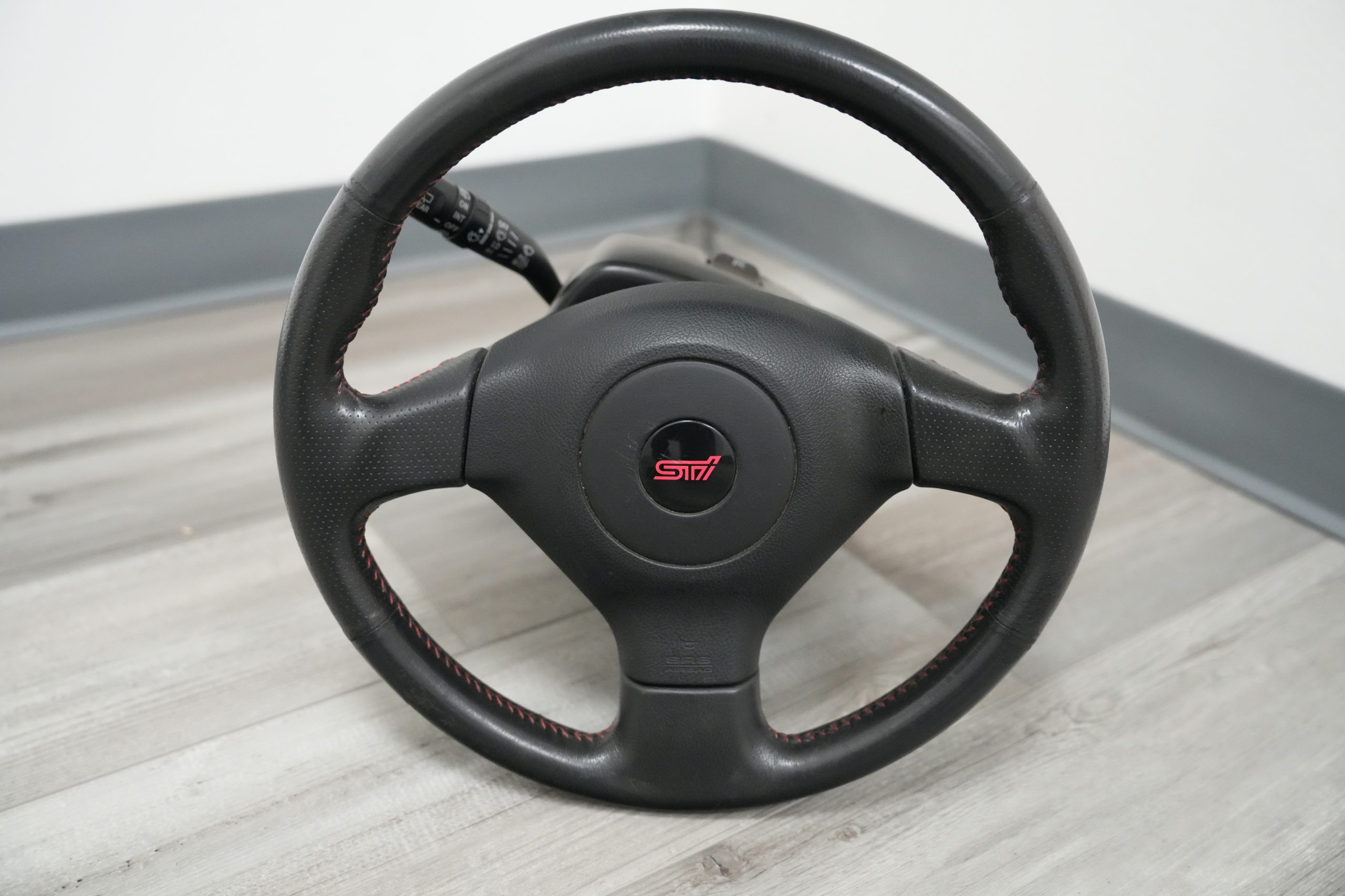 2003–2008 Subaru Forester STI SG9 OEM Steering Wheel