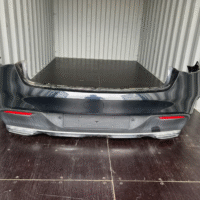 ORIGINAL MERCEDES-BENZ GLE C292 AMG Stoßstange hinten 9040 Schwarz A2928851225 (1)