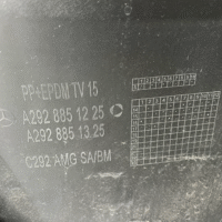 ORIGINAL MERCEDES-BENZ GLE C292 AMG Stoßstange hinten 9040 Schwarz A2928851225 (2)