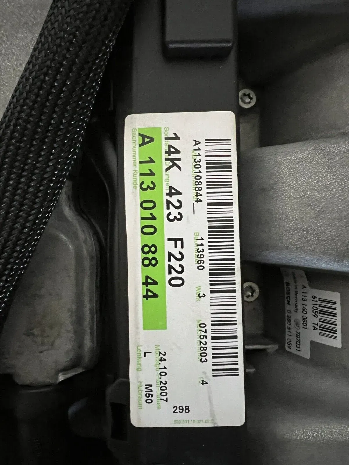 Second image of Mercedes M113 V8 5.0L Engine A1130108844 New