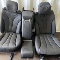 Original Mercedes-Benz S-Class W222 rear seats black with armrest NEW (1)