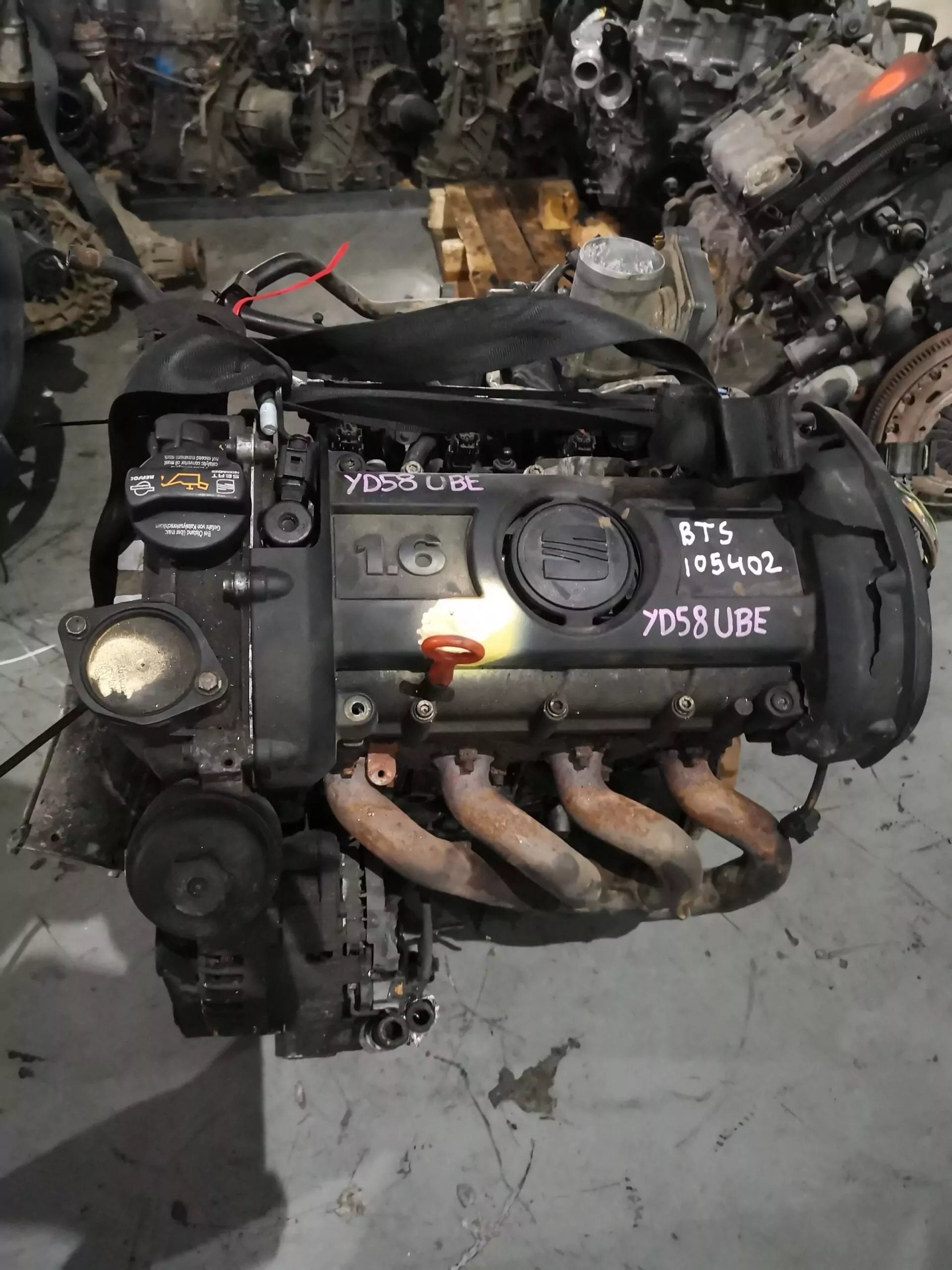 Second image of VW Polo Cross 9N 1.6L BTS Petrol Engine