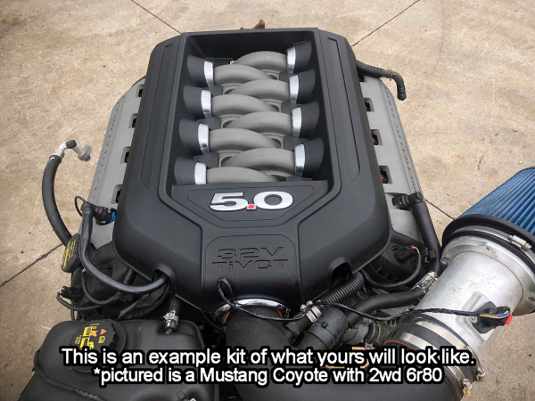 Second image of Ford Gen I Coyote 5.0L Swap Kit | 412–420HP | 390LB-FT Torque | Mustang Engine Conversion