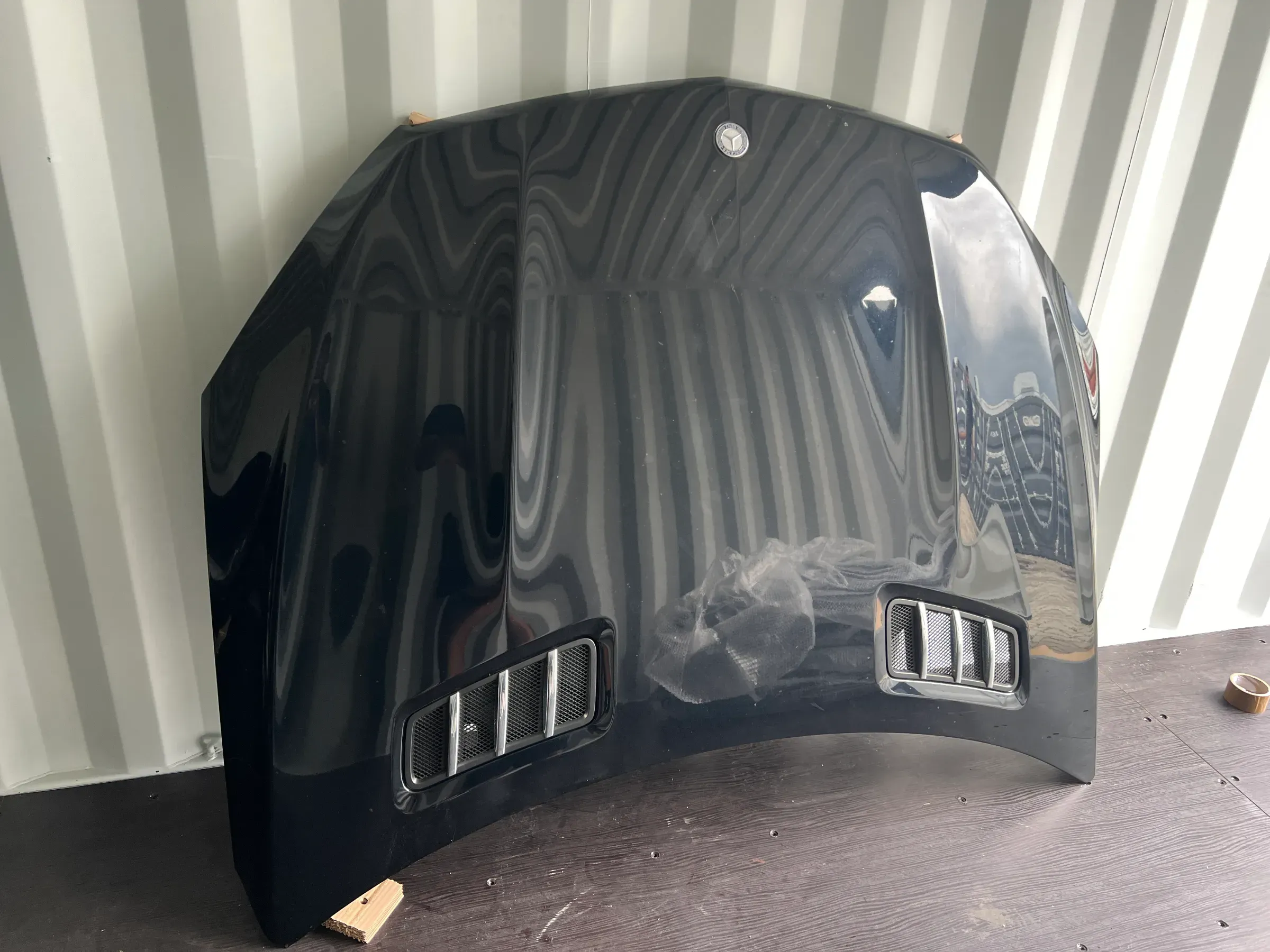 Mercedes ML/GLE W166 Bonnet Black OEM (9040)