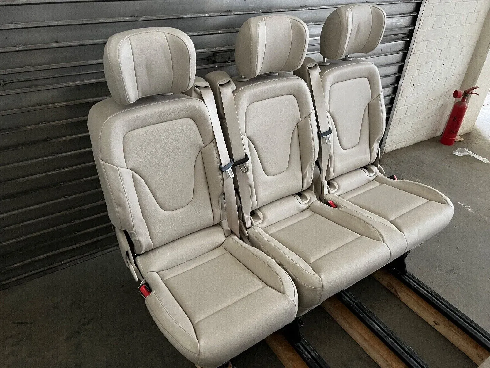 Second image of Mercedes V-Class/Vito W447 3-Seater Bench Seat Beige OEM